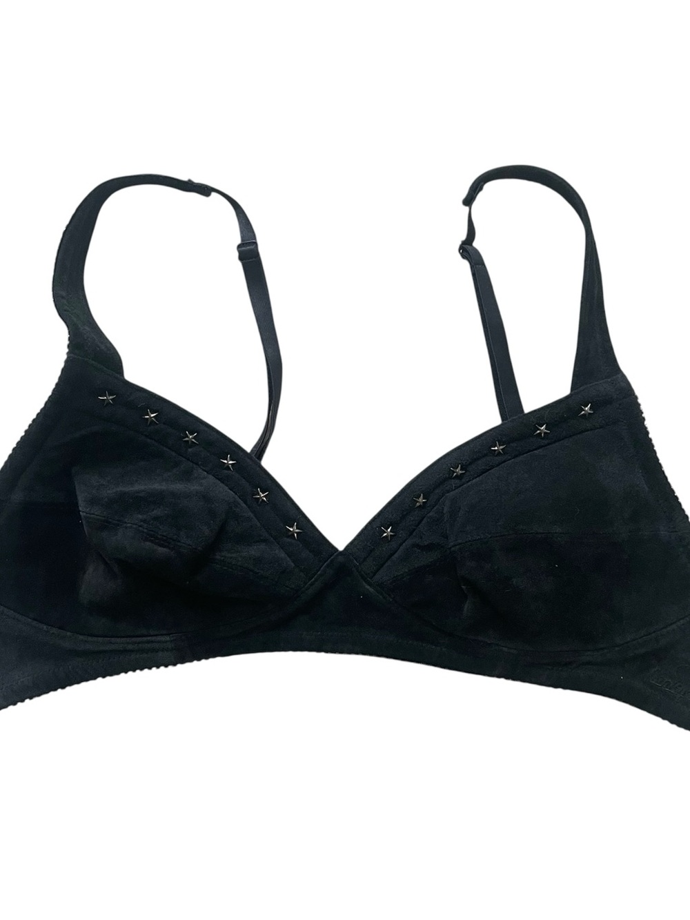 Harley Davidson Velvety Star Studded Wireless Bra Size Large